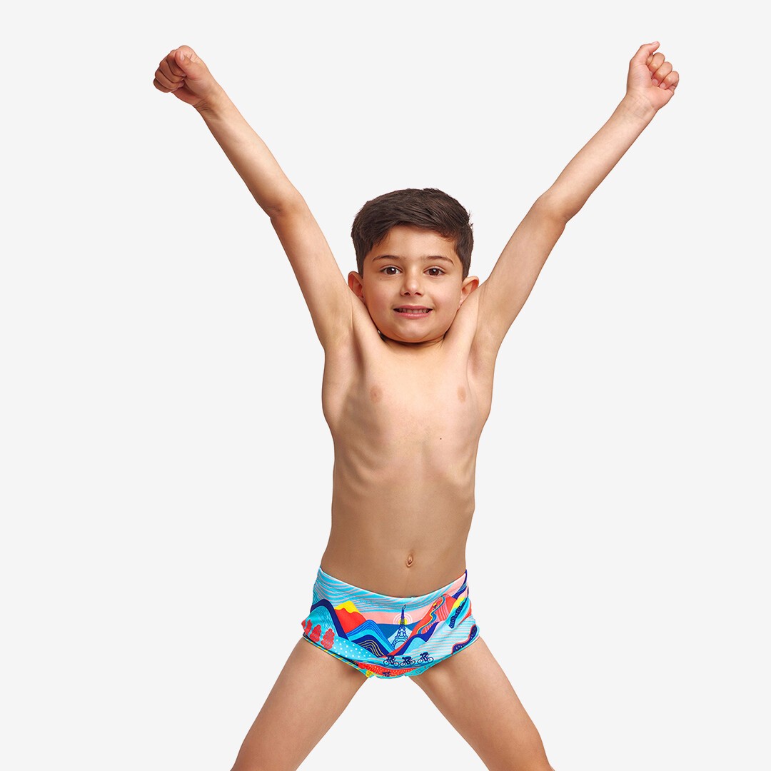 Vive La Funky Toddler Boy's Printed Trunks