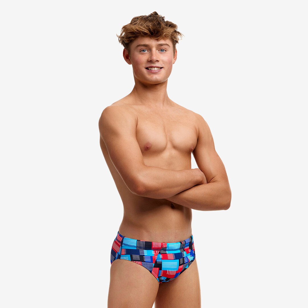 Motherboard Boy's Seamed Briefs