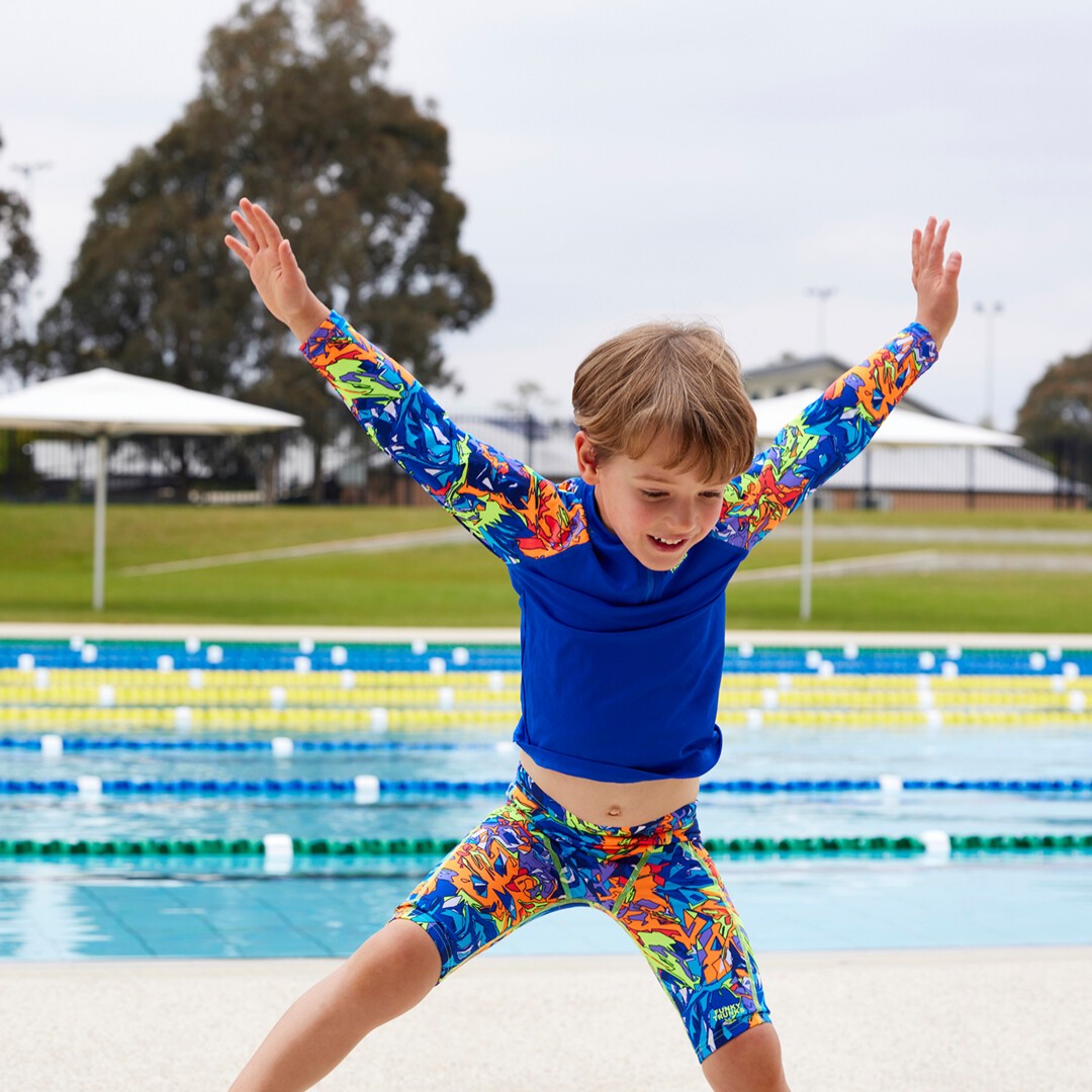 Mixed Mess Toddler Boy's Miniman Jammers