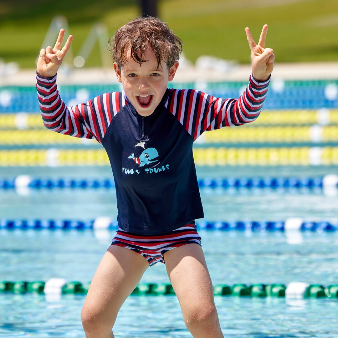 Riviera Toddler Boy's Zippy Rash Vest