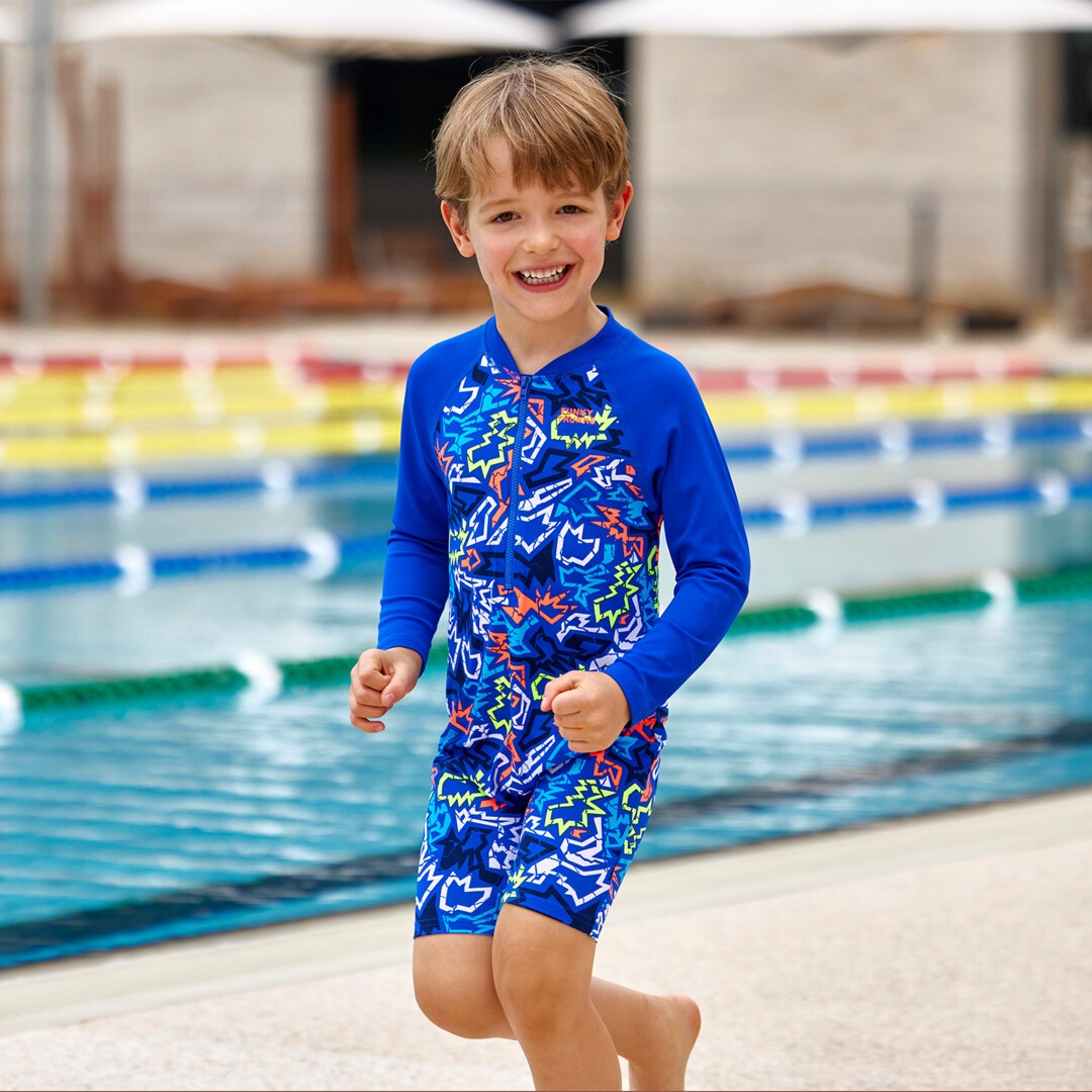 Broken Hearts Toddler Boy's Go Jump Suit