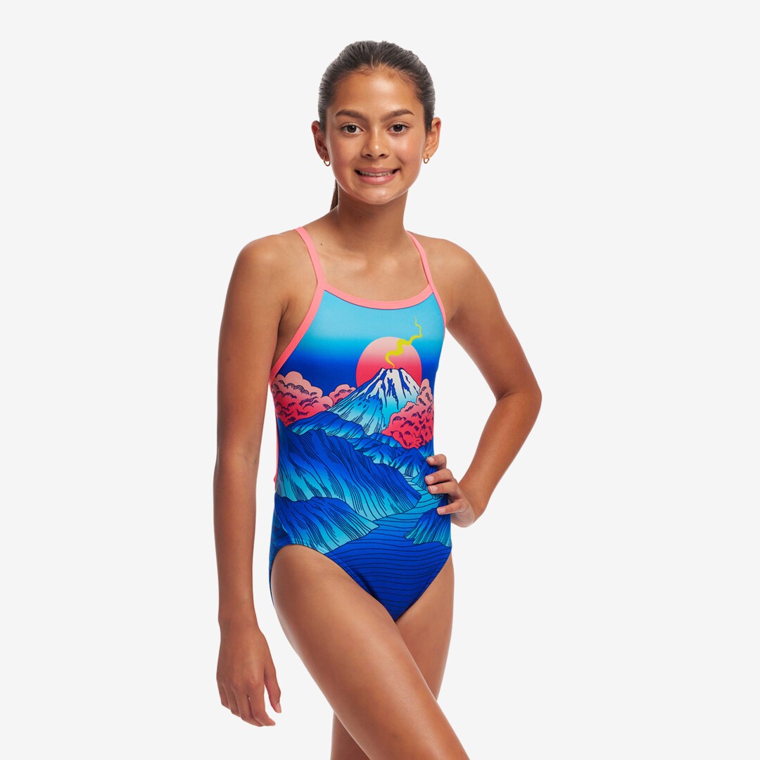 Smokin Hot Girl's Single Strap One Piece