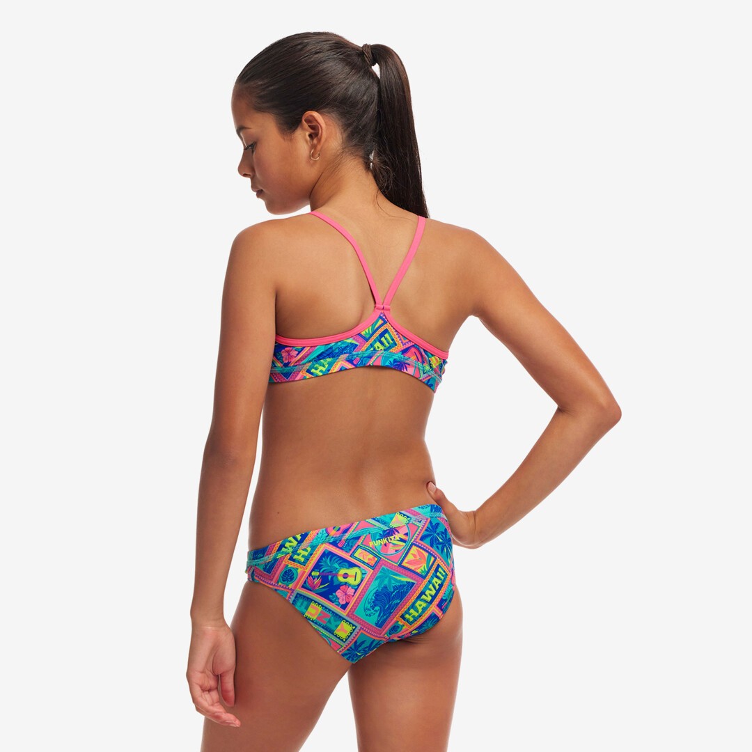 Coco Canel Girl's Racerback Two Piece