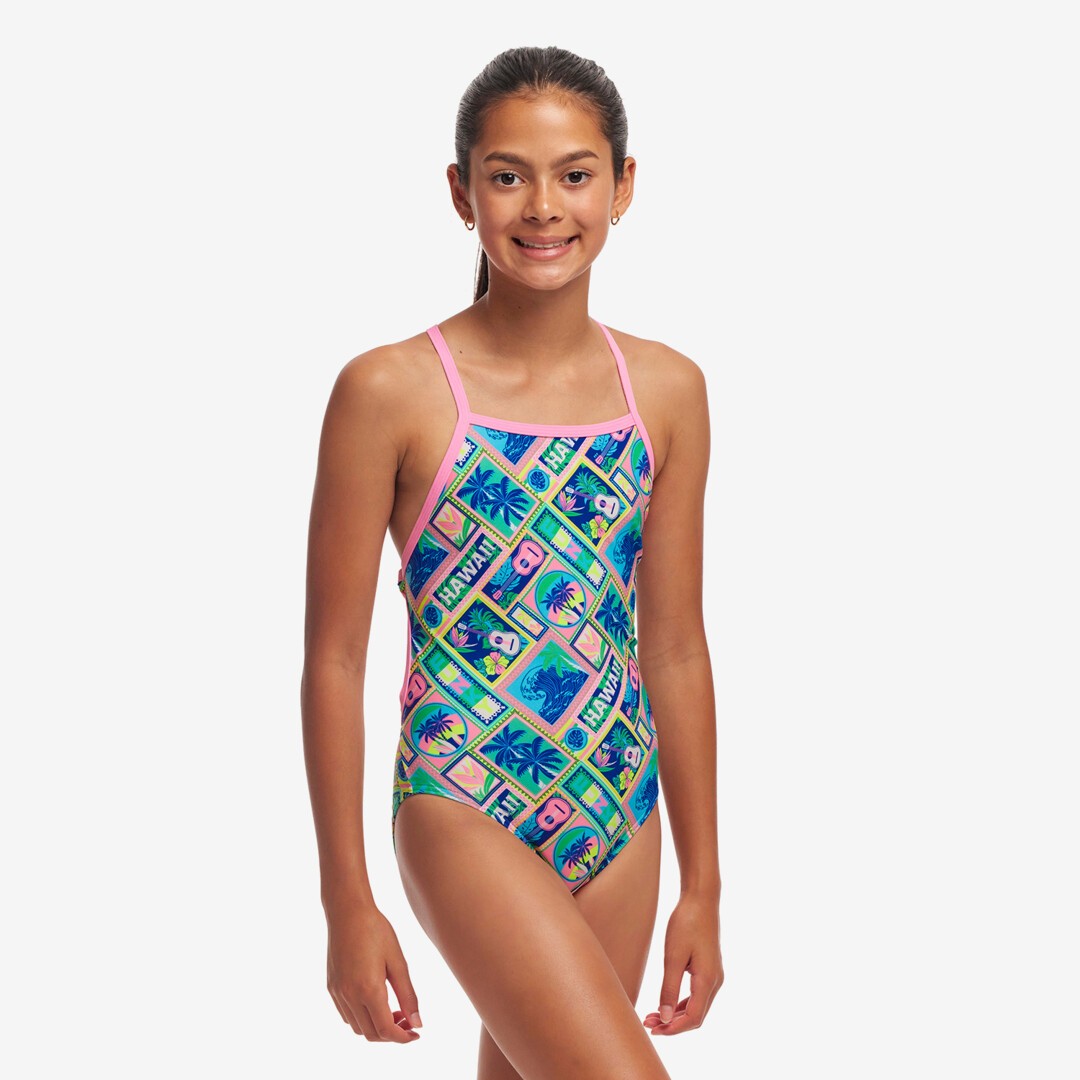 Ukule Babe Girl's Tie Me Tight One Piece