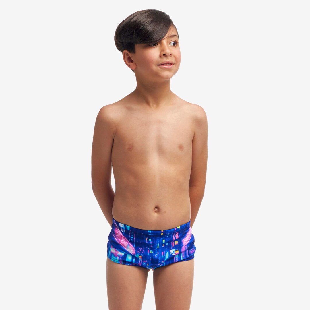 Cyber City Toddler Boy's Printed Trunks