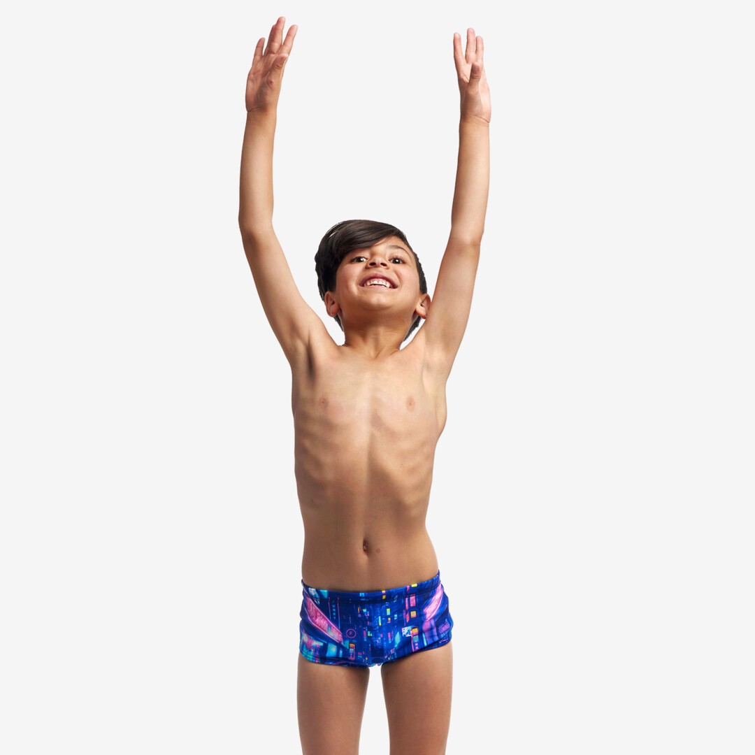 Cyber City Toddler Boy's Printed Trunks