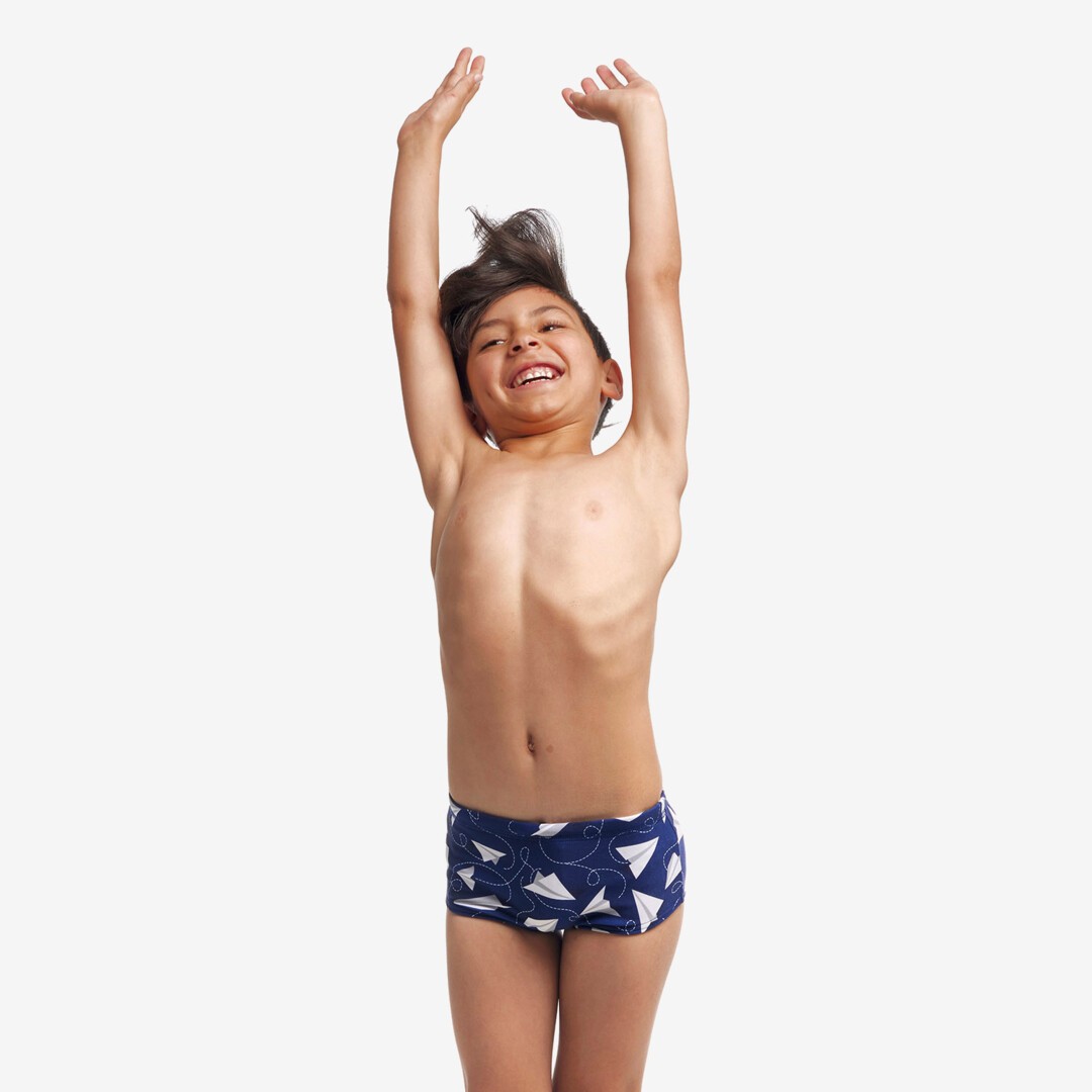 Paper Plain Toddler Boy's Printed Trunks