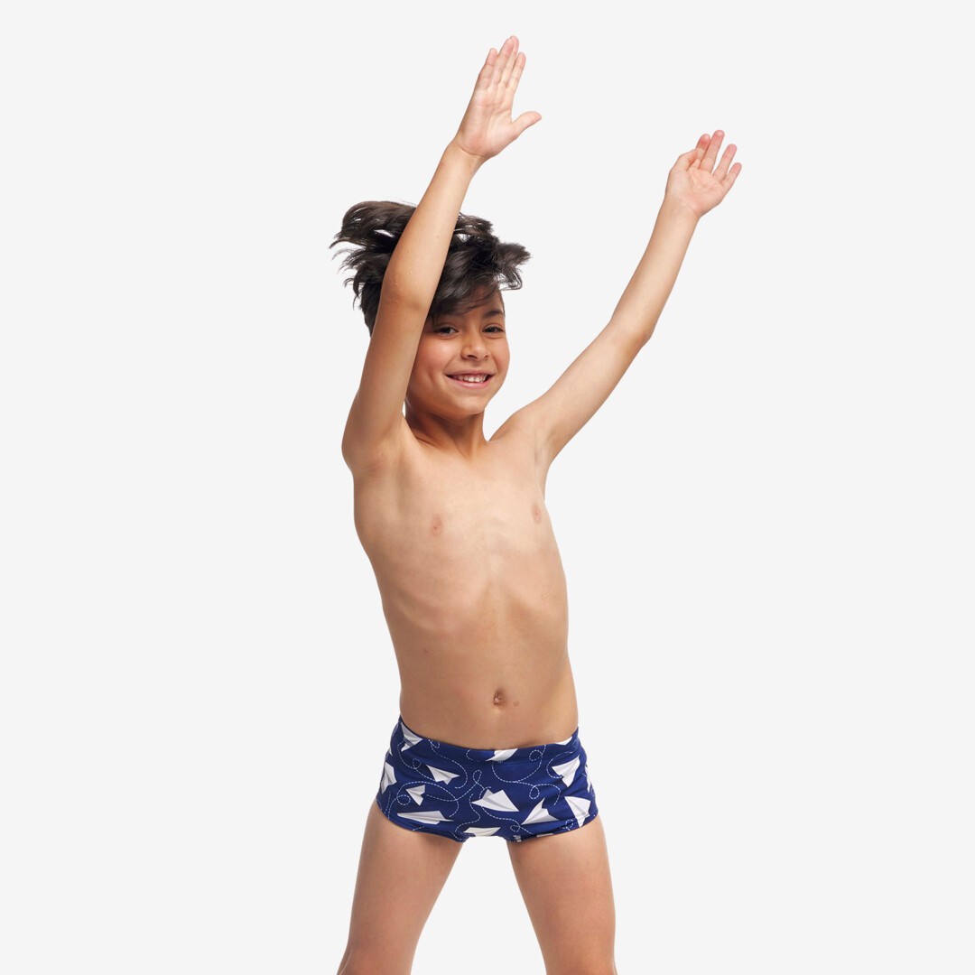 Paper Plain Toddler Boy's Printed Trunks