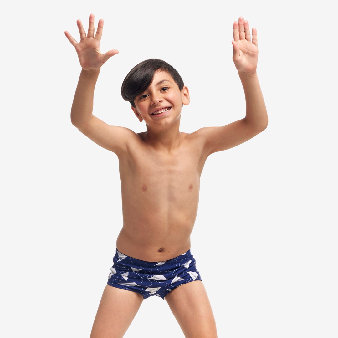 Paper Plain Toddler Boy's Printed Trunks