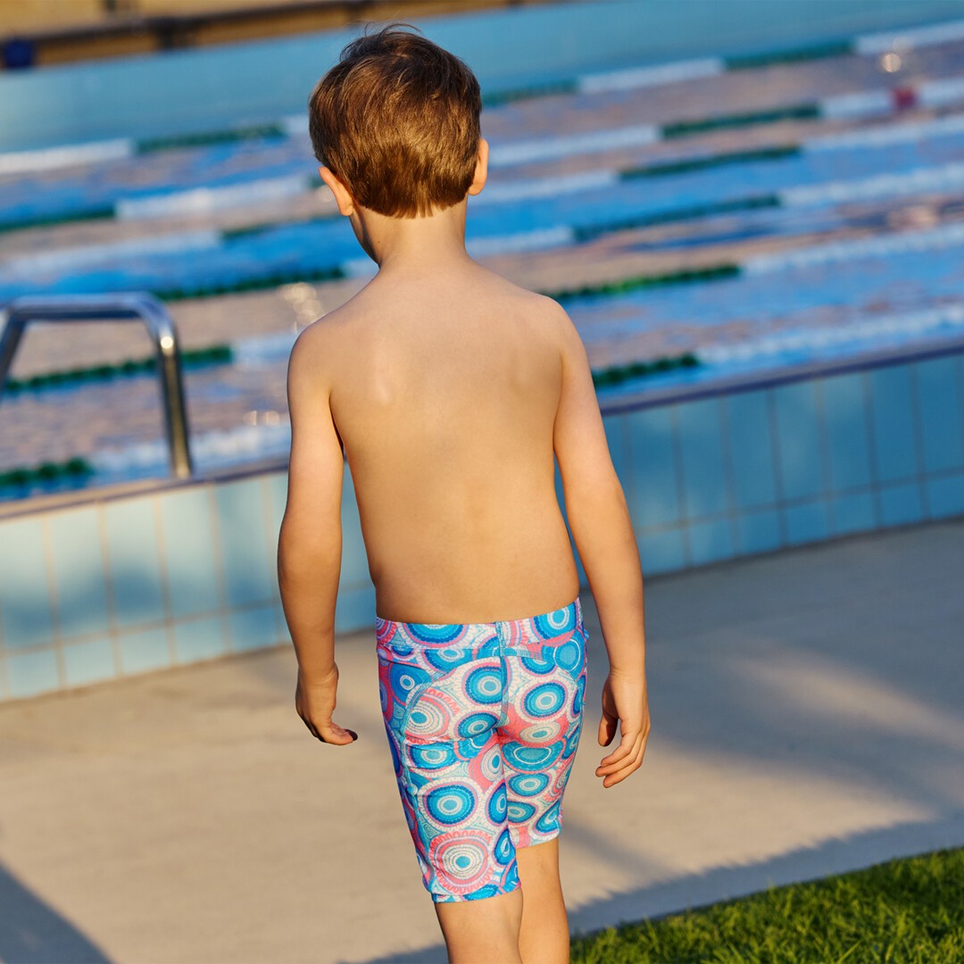Bundjalung Blue Toddler Boy's Miniman Jammers