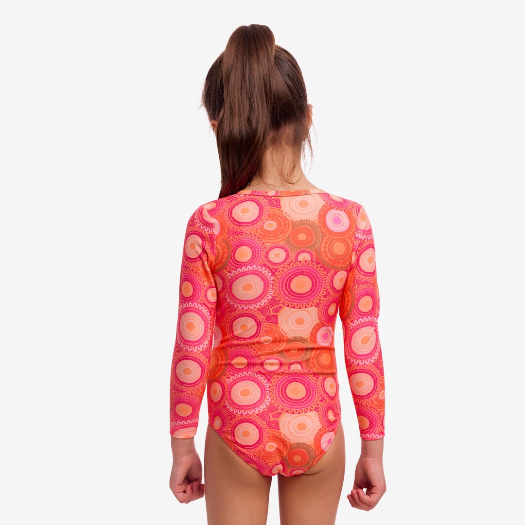 Ahelhe Toddler Girl's Sun Cover One Piece