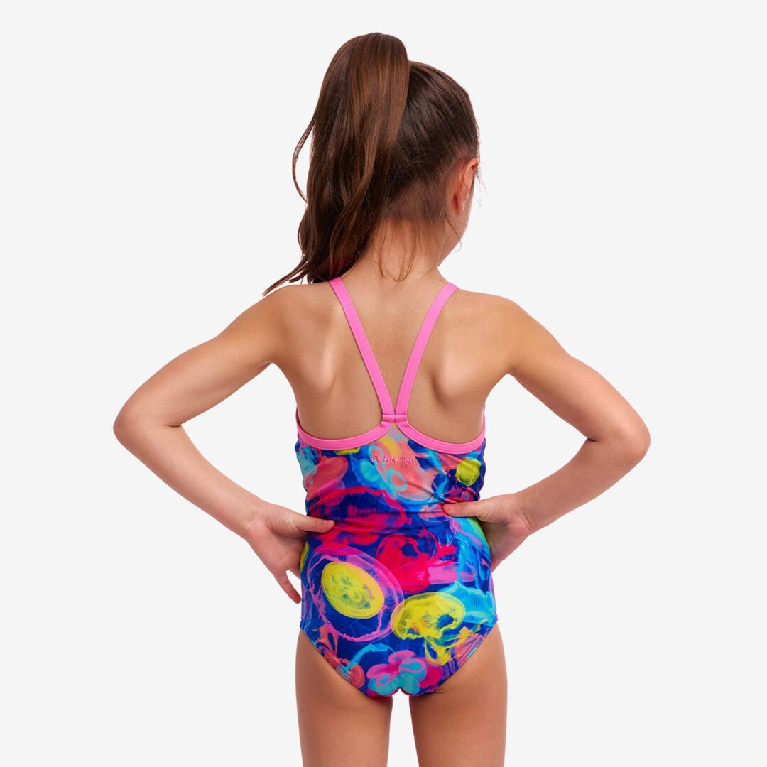 Sting Stung Toddler Girl's Printed One Piece