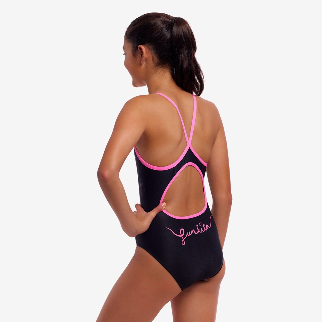 Power Shift Girl's Diamond Back One Piece