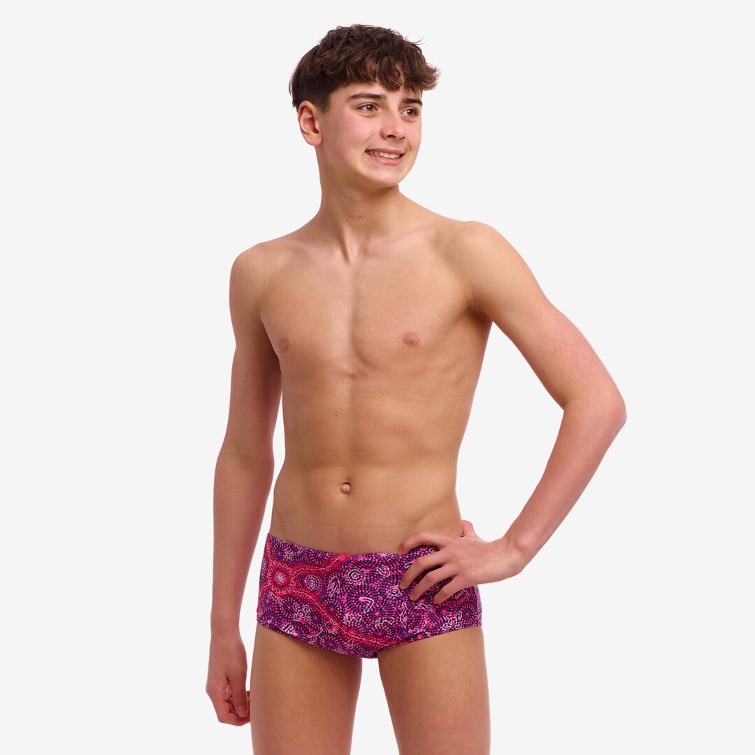 Walk Together Boy's Sidewinder Trunks
