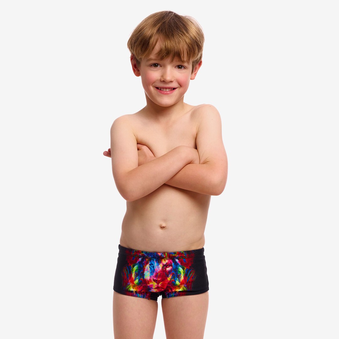 Pride Alive Toddler Boy's Printed Trunks