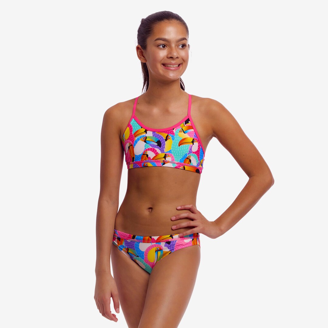 Tou By Tou Girl's Racerback Two Piece