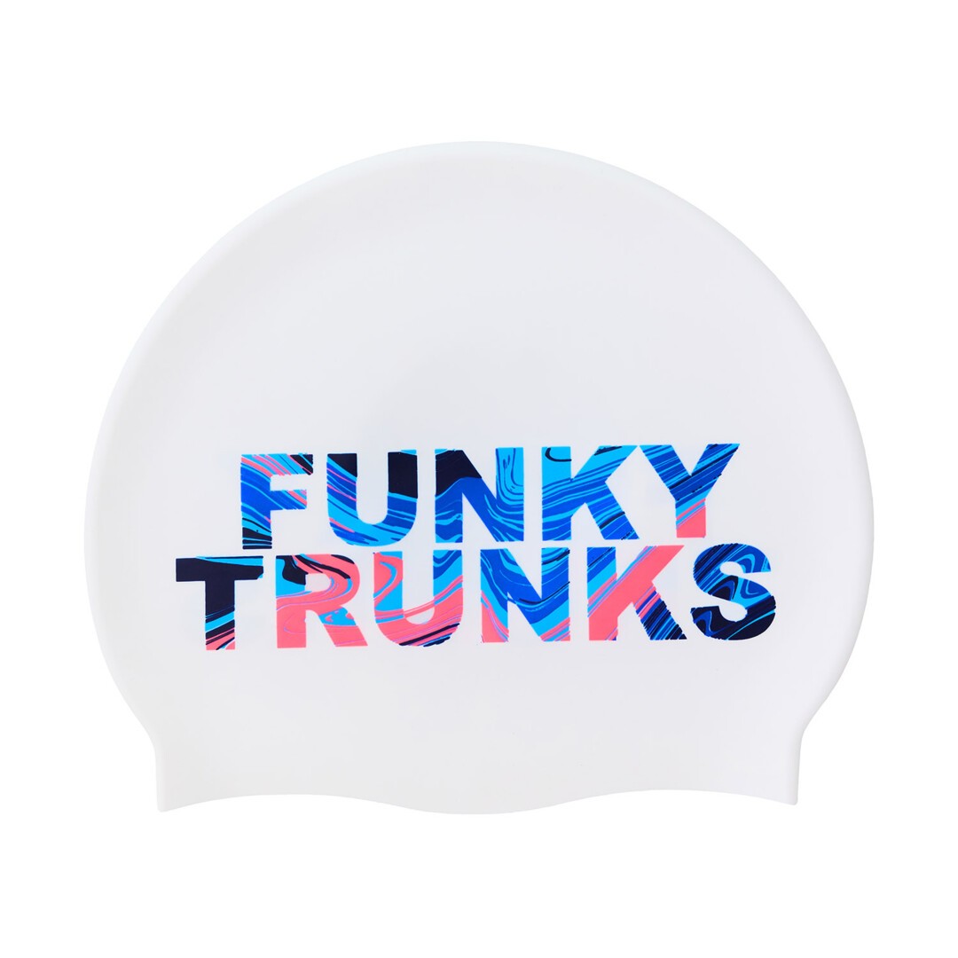 Wave Craze Silicone Swimming Cap