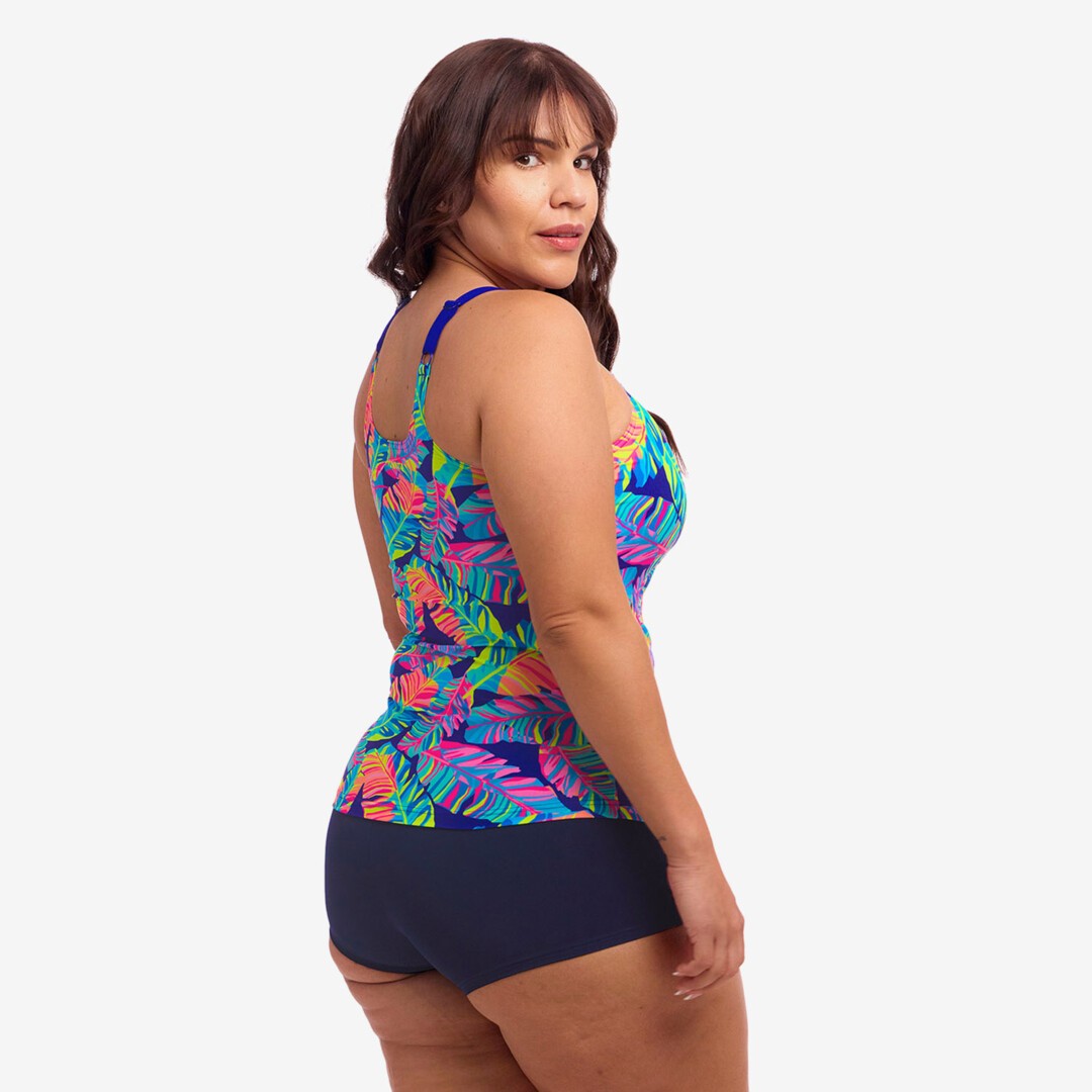 Leaving Today Ladies Scoop Neck Tankini