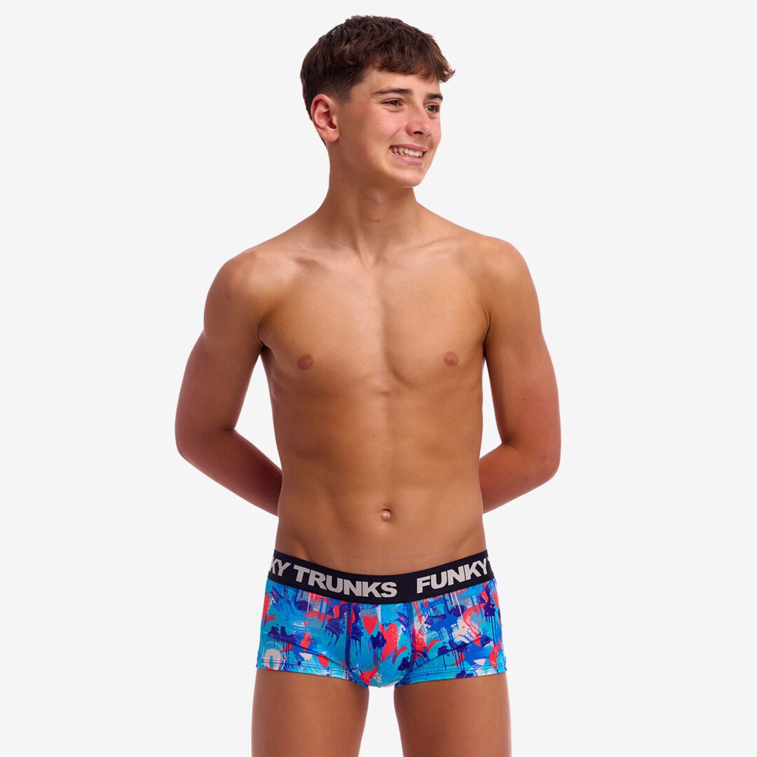 Messy Messy Messy Boy's Underwear Trunks