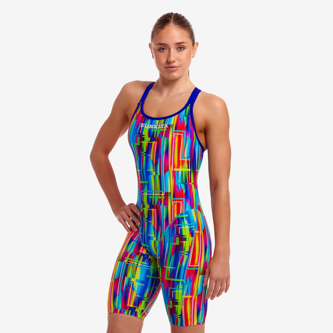 The Glitch Ladies Fast Legs One Piece