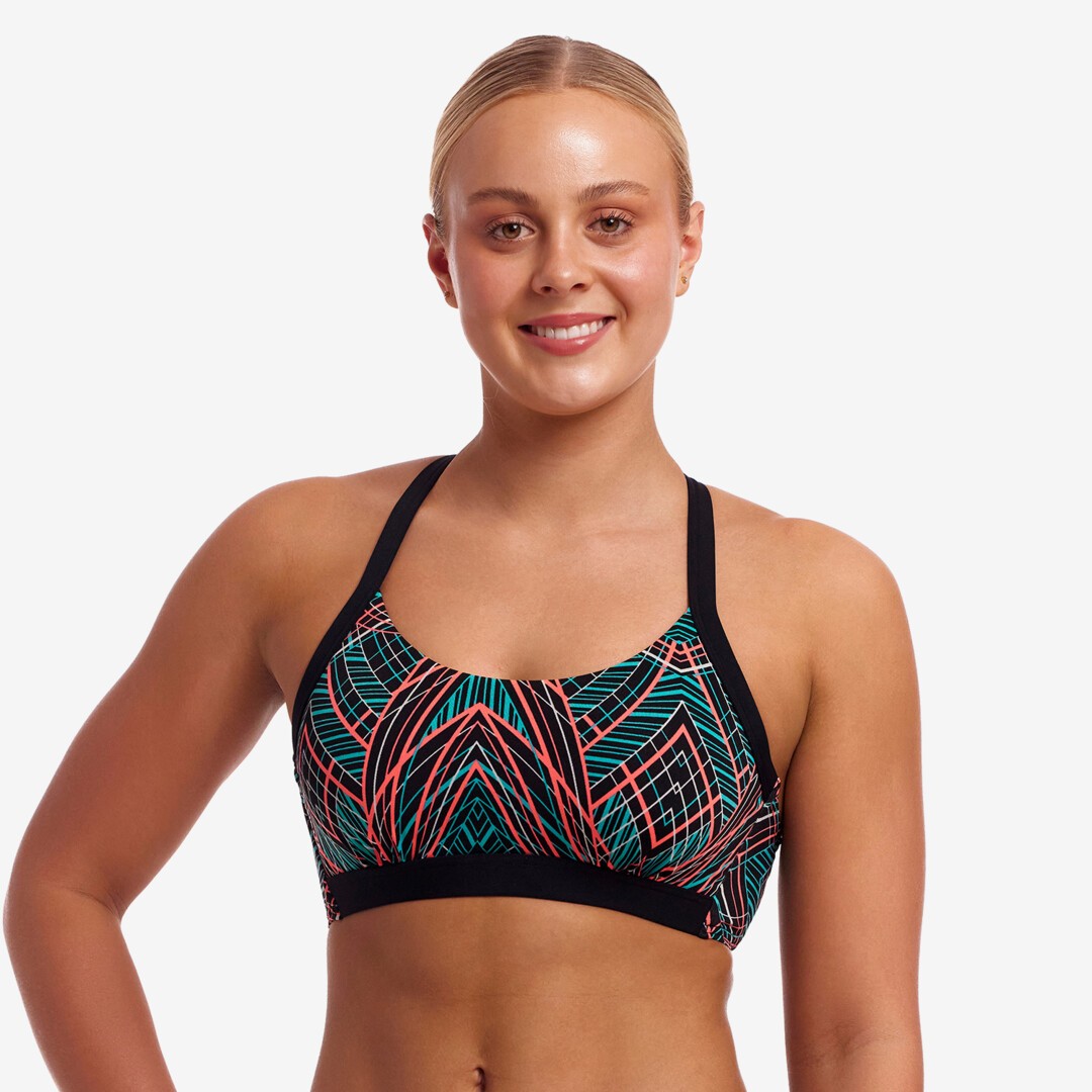 Spiro Mint Ladies Hold Steady Crop Top