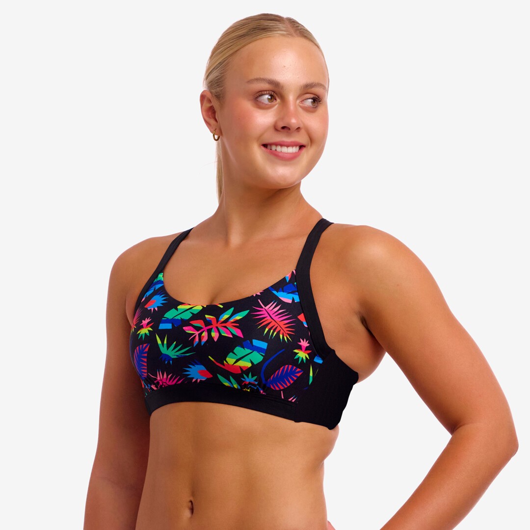 Lost Leaf Ladies Hold Steady Crop Top
