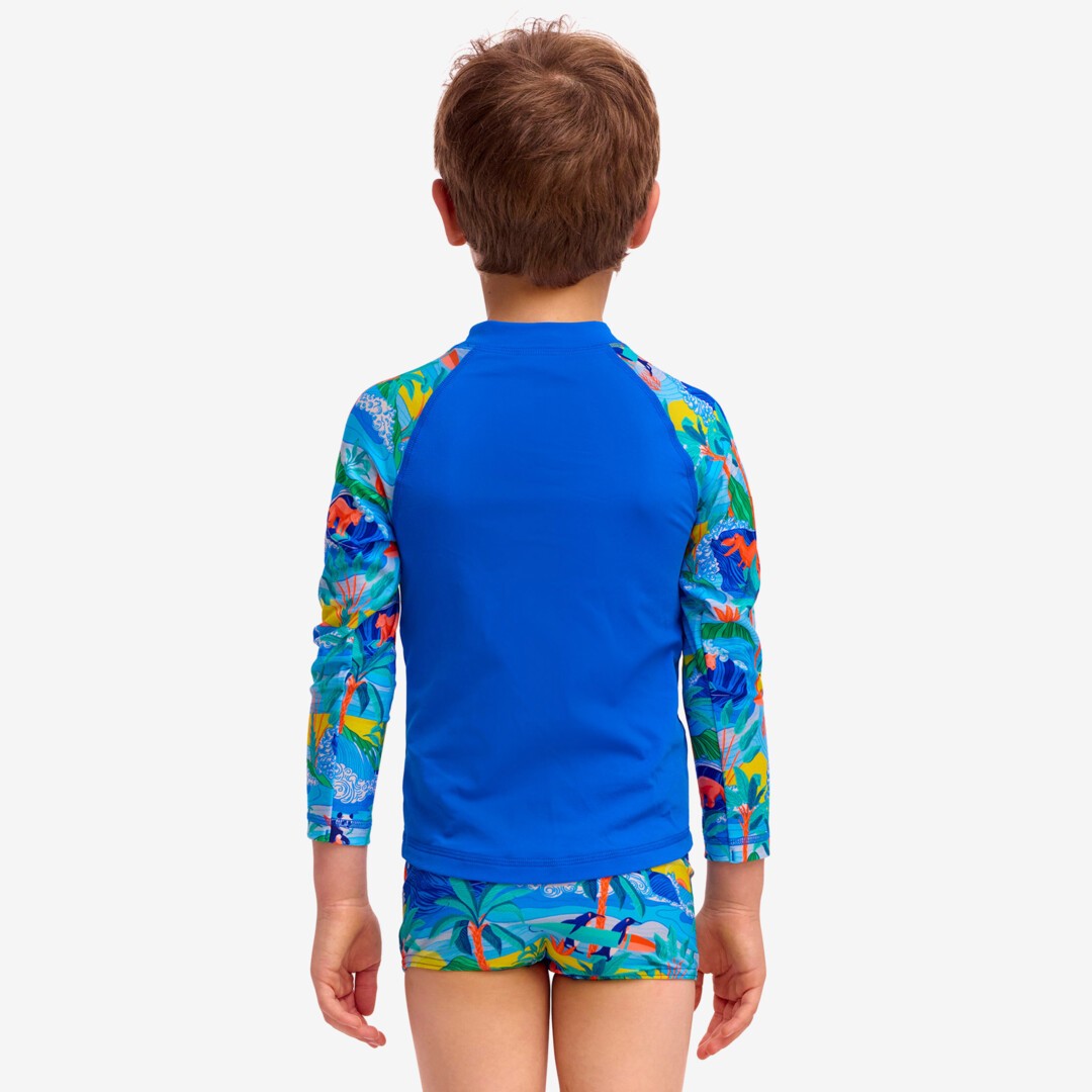 Duuude Toddler Boy's Zippy Rash Vest