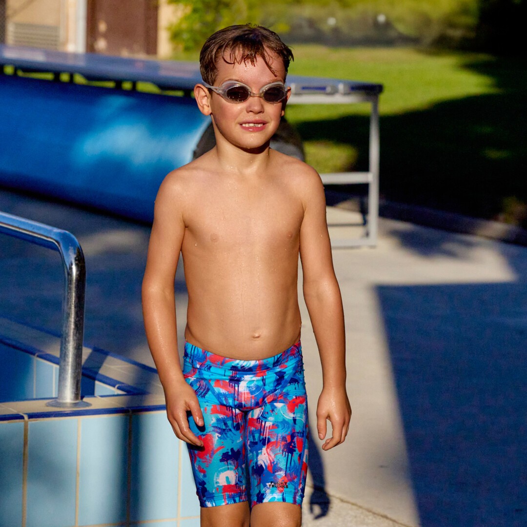 Messy Messy Messy Toddler Boy's Miniman Jammers