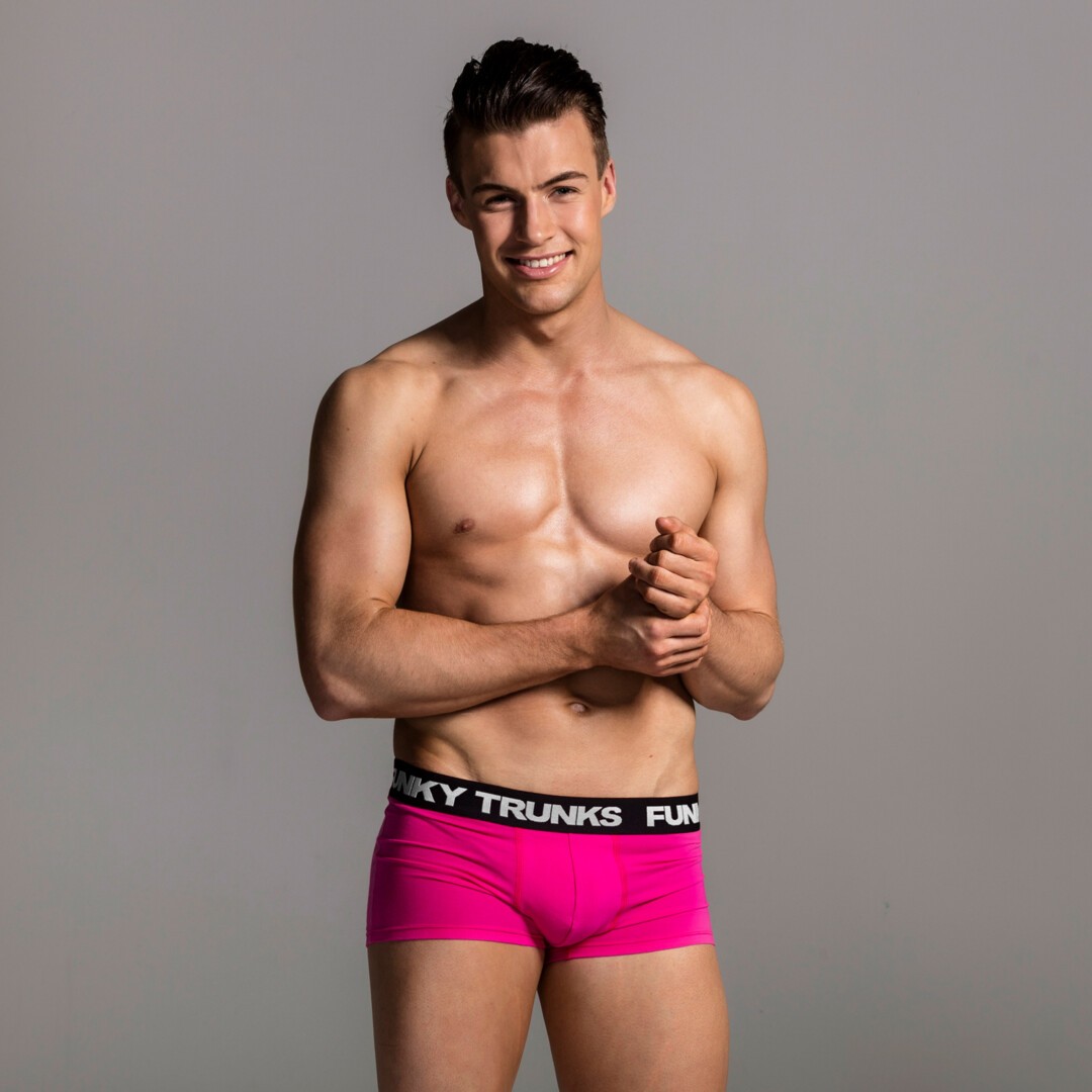 Still Pink Men's Underwear Trunks