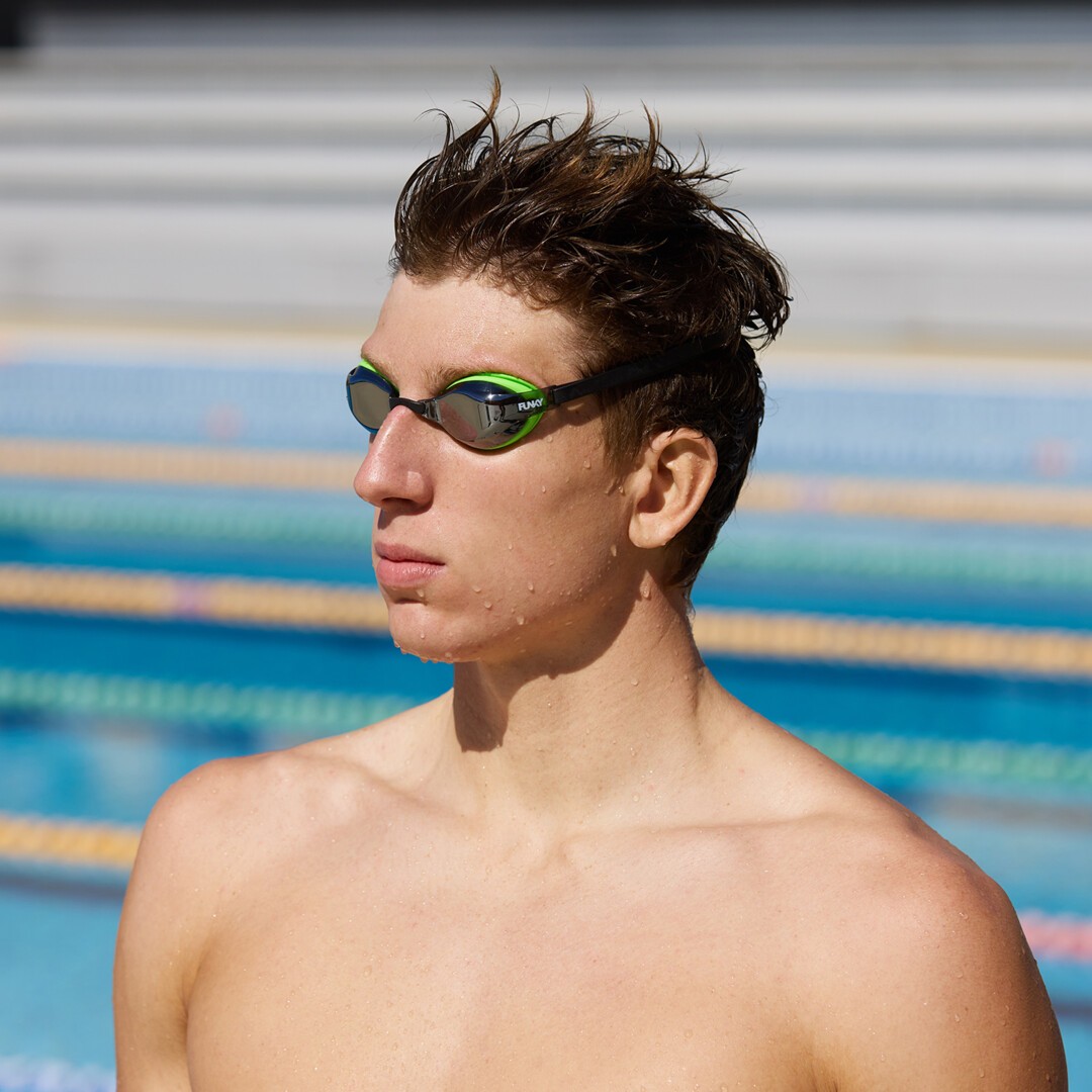 Green Team  XT Machine Mirror Goggle