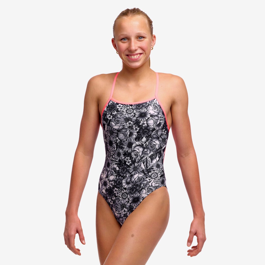 Nights Rose Girl's Tie Me Tight One Piece