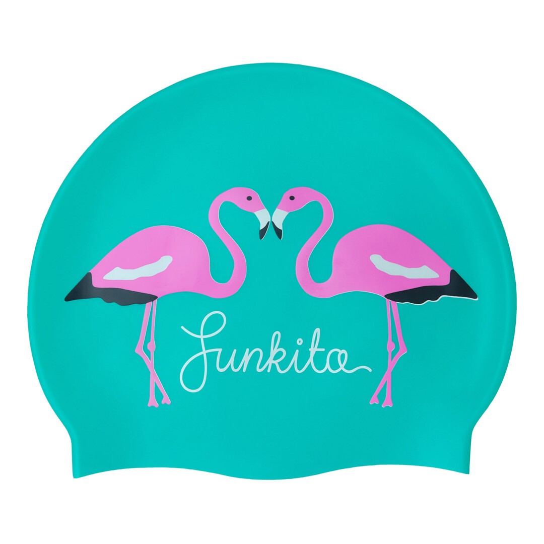 Go Flamingo! Silicone Swimming Cap