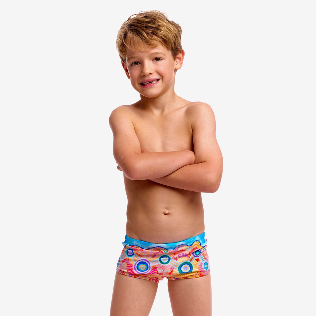 Kulin Colour Toddler Boy's Printed Trunks