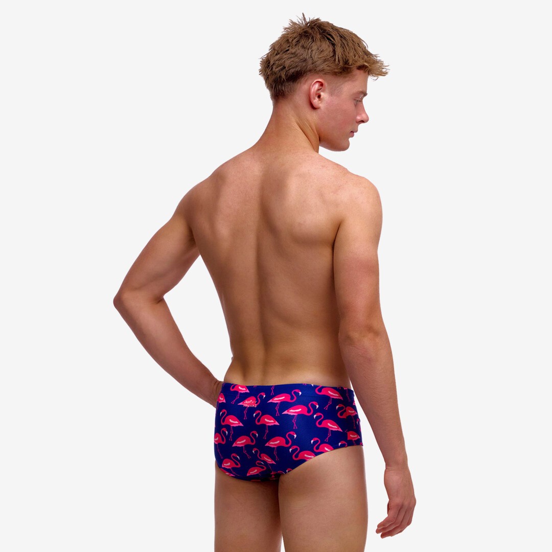 Flocked Up Boy's Sidewinder Trunks