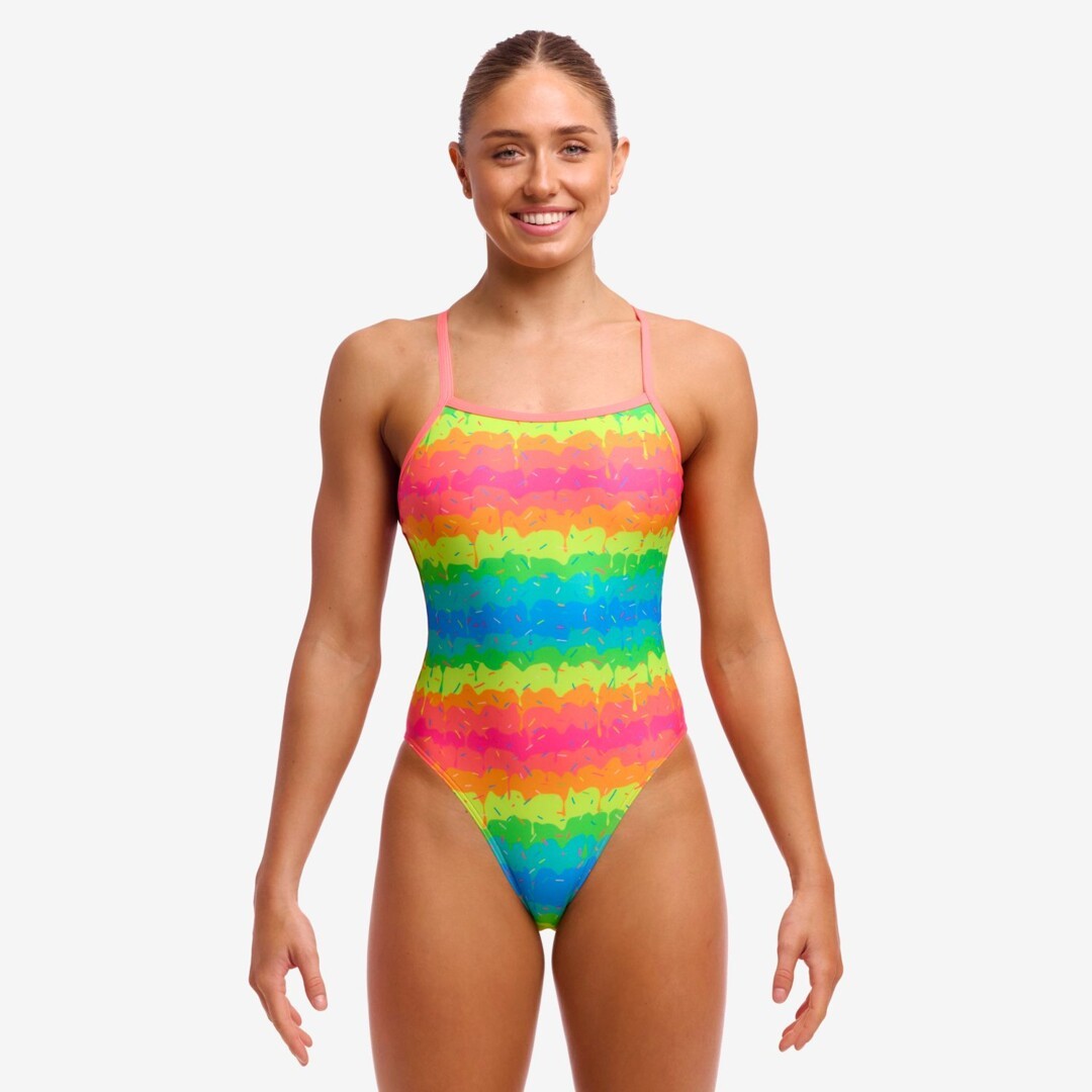 Melting Mayhem Ladies Tie Me Tight One Piece