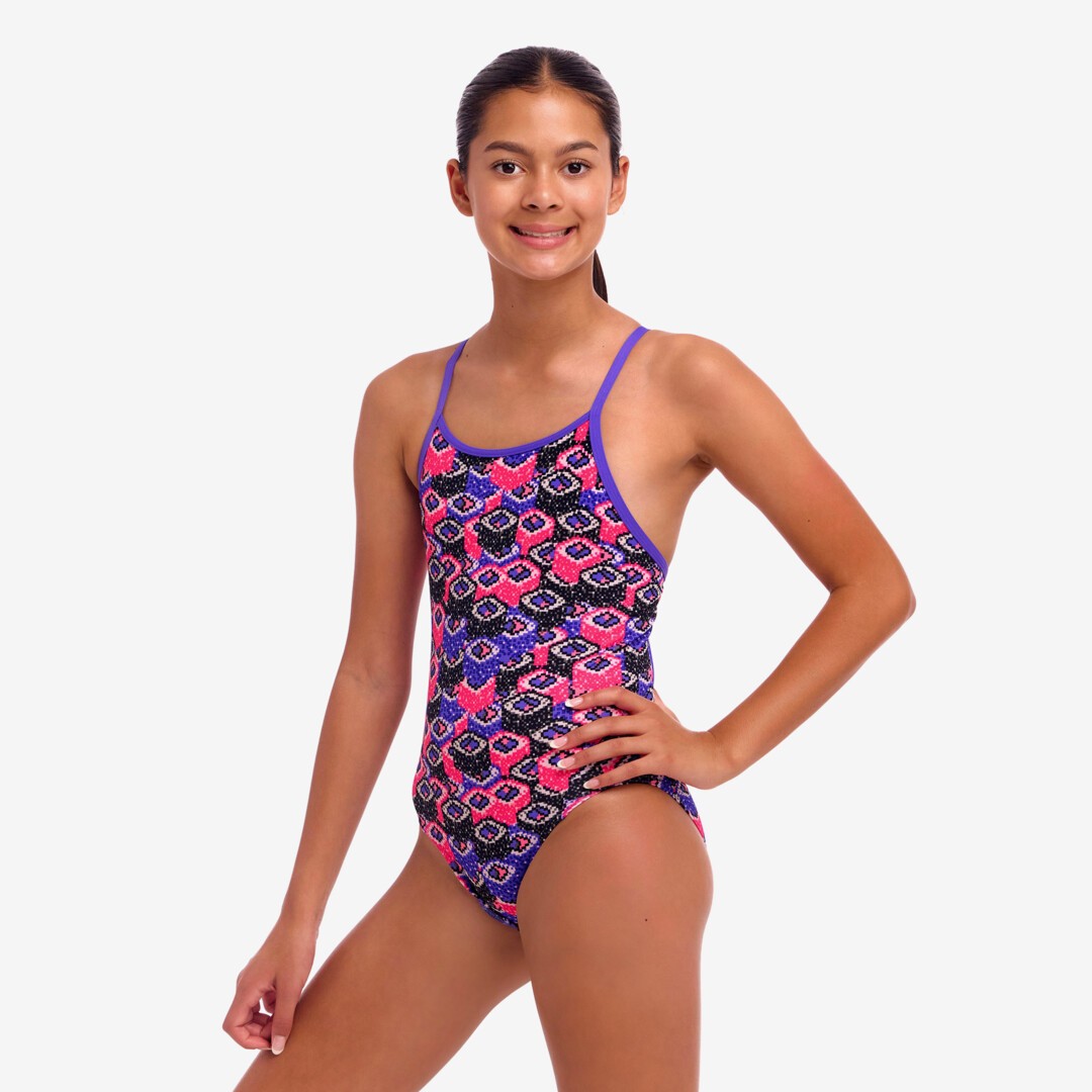 Mushi Sushi Girl's Diamond Back One Piece