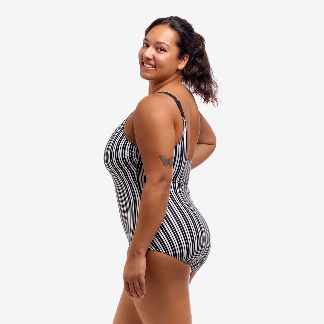 Chain Gang Ladies Scoop Neck One Piece